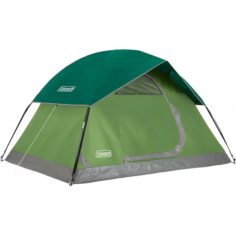 Sundome Camping Tent, 2/3/4/6 Person Dome Tent with Snag-Free Poles for Easy Setup in under 10 Mins, Included Rainfly Blocks Win