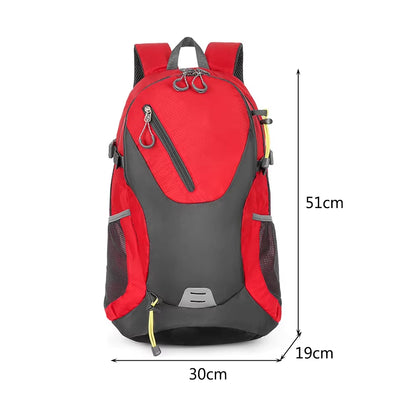 Sports Backpack for Men Women Hiking Camping Bag Lightweight Waterproof Trekking Bag for Travel Mountaineering Duffel Backpack