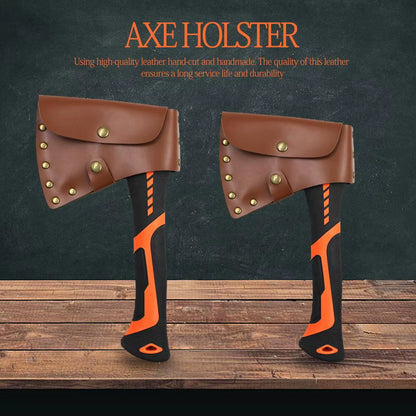 Axe Holster Practical Durable Axe Leather Case Hunting Cover Durable Blade Protection Outdoor Camping Tomahawk Holder