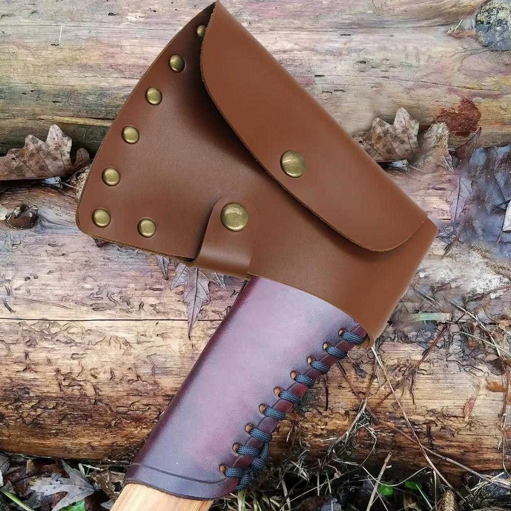 Axe Holster Practical Durable Axe Leather Case Hunting Cover Durable Blade Protection Outdoor Camping Tomahawk Holder