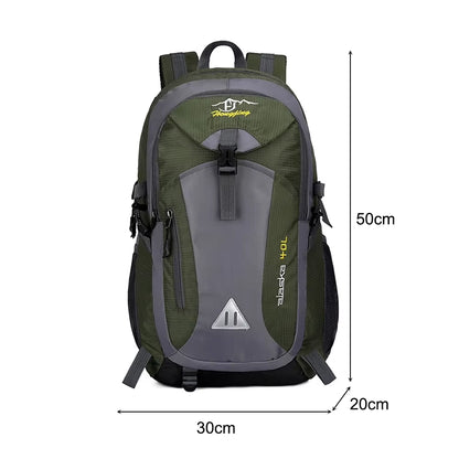 Sports Backpack for Men Women Hiking Camping Bag Lightweight Waterproof Trekking Bag for Travel Mountaineering Duffel Backpack