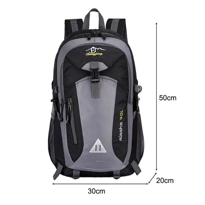 Sports Backpack for Men Women Hiking Camping Bag Lightweight Waterproof Trekking Bag for Travel Mountaineering Duffel Backpack