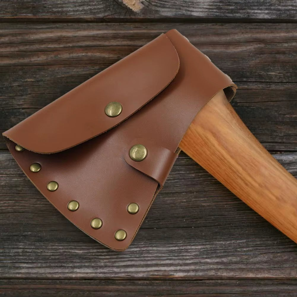 Axe Holster Practical Durable Axe Leather Case Hunting Cover Durable Blade Protection Outdoor Camping Tomahawk Holder